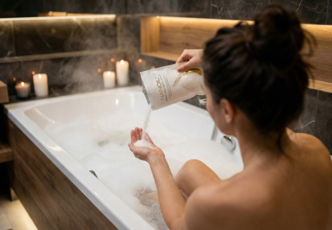 Nanoil Dead Sea Bath Salt – a natural way to enhance your skin’s appearance and overall well-being